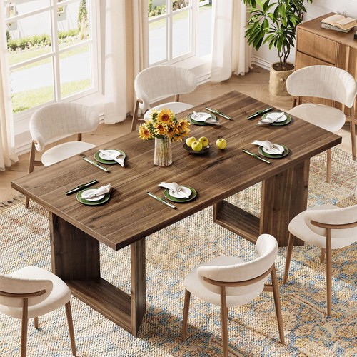 Solid wood dining - dining, table