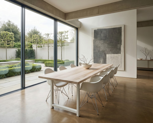 The modern rustic solid - modern, ash