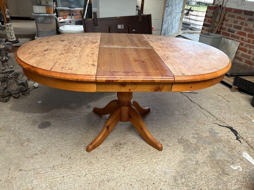 Marcoan pedestal dining table - pedestal,