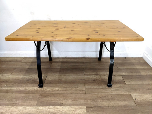 Dining table solid pine - table,