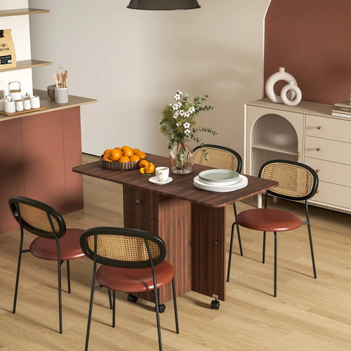 Homcom seater drop leaf - homcom,