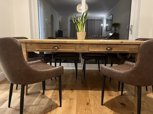 Solid wood rustic farmhouse - solid,