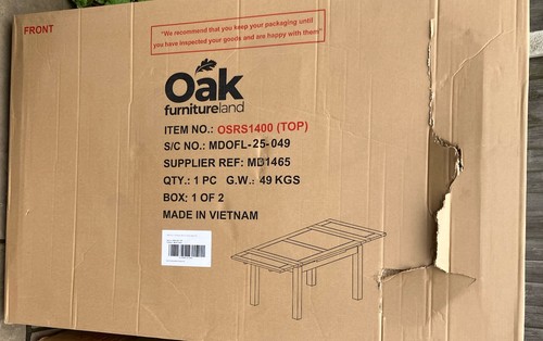 Oak furnitureland rustic solid - rustic,