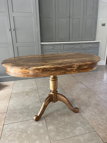 Solid mango wood - wood, table