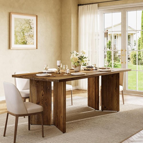 Inch farmhouse solid wood - 63-inch,