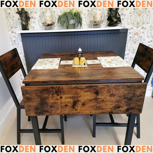 Industrial drop leaf dining - industrial,