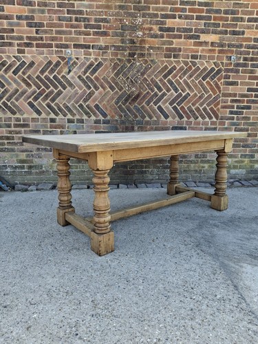 Large bleached oak - bleached, refectory