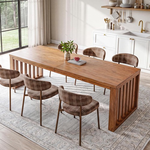 Solid wood dining - dining, table