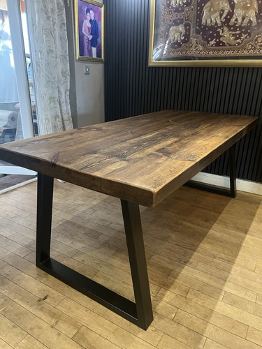 Solid wood rustic dining - rustic,