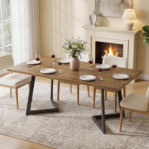 Inch modern dining table - 62.2,